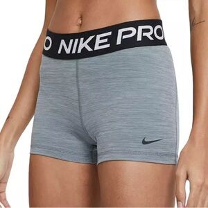 Nike - Smoke Grey - Women’s Pro 3” Shorts